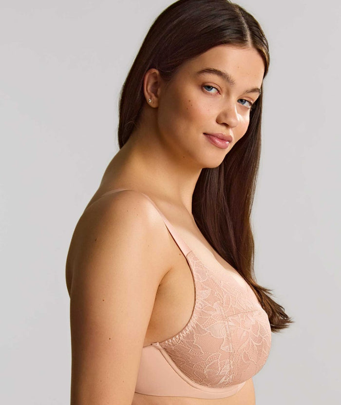 Sculptresse Dream Comfort Full Cup Underwired Bra - Cameo Rose