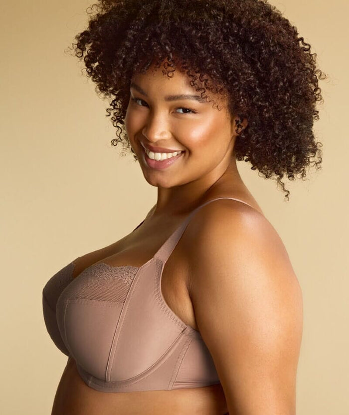 Sculptresse Esme Underwired Balconnet Bra - Mocha Animal Bras