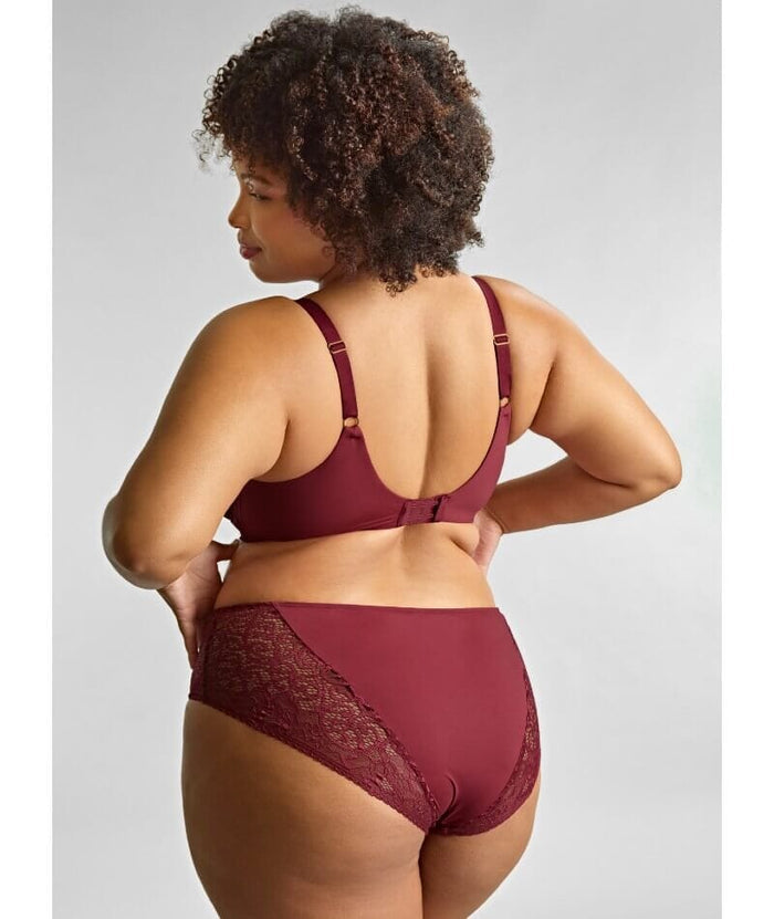 Sculptresse Estel Full Cup Underwired Bra - Cherry Red Bras