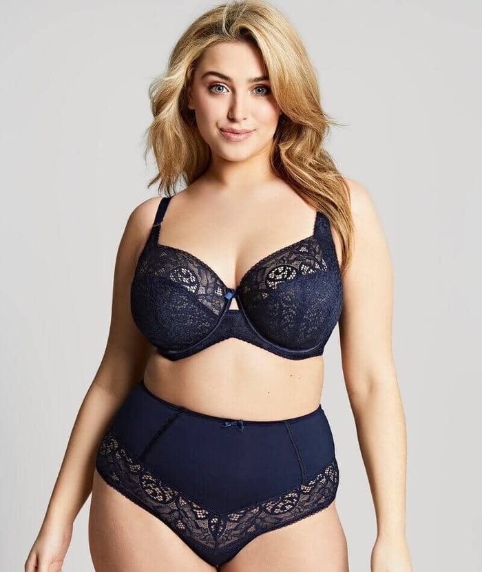 Sculptresse Estel High Waist Brief - Navy Knickers