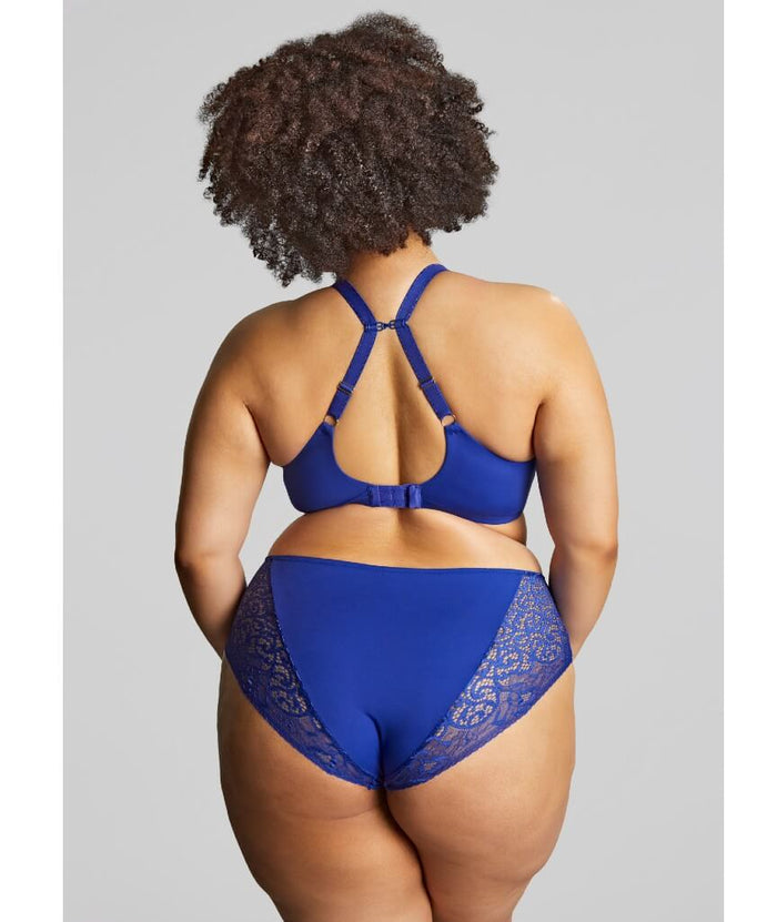 Sculptresse Estel Underwire Plunge Bra - Royal Blue