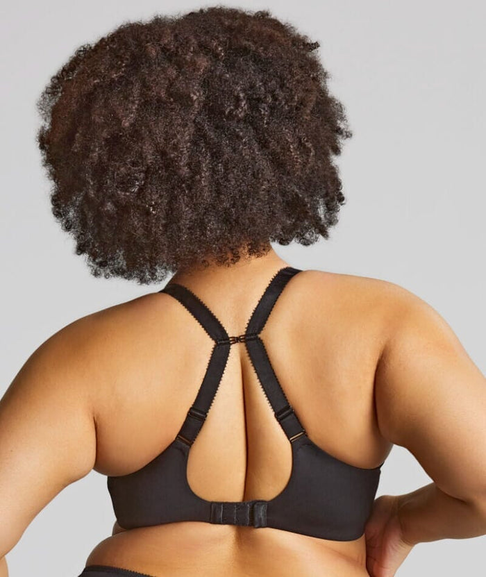 Sculptresse Roxie Plunge Underwired Bra - Black Bras
