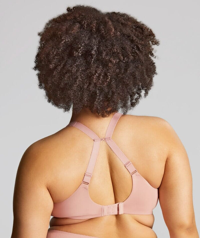 Sculptresse Roxie Plunge Underwired Bra - Misty Rose Bras