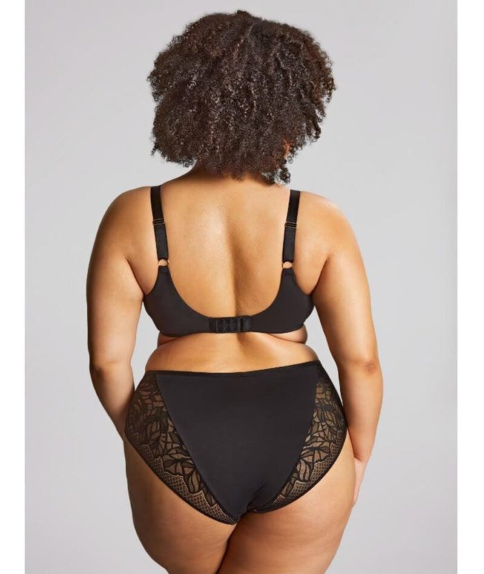 Sculptresse Sophia Deep Brief - Black Knickers
