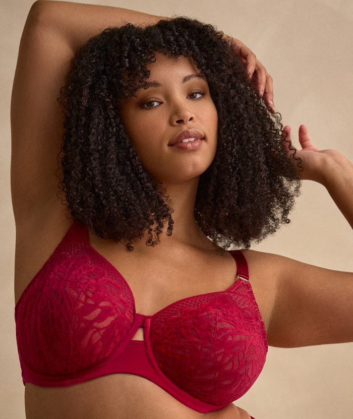 Sculptresse Sophia Underwired Full Cup Bra - Raspberry