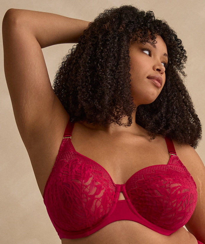 Sculptresse Sophia Underwired Full Cup Bra - Raspberry