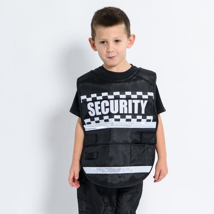 Security Vest - letsdressup.com.au - Boys Dress Ups
