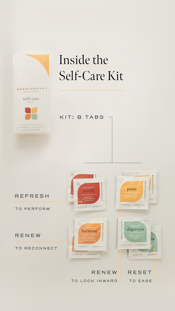 Self-Care Sampler Kit Aromatherapy Inhaler Patches