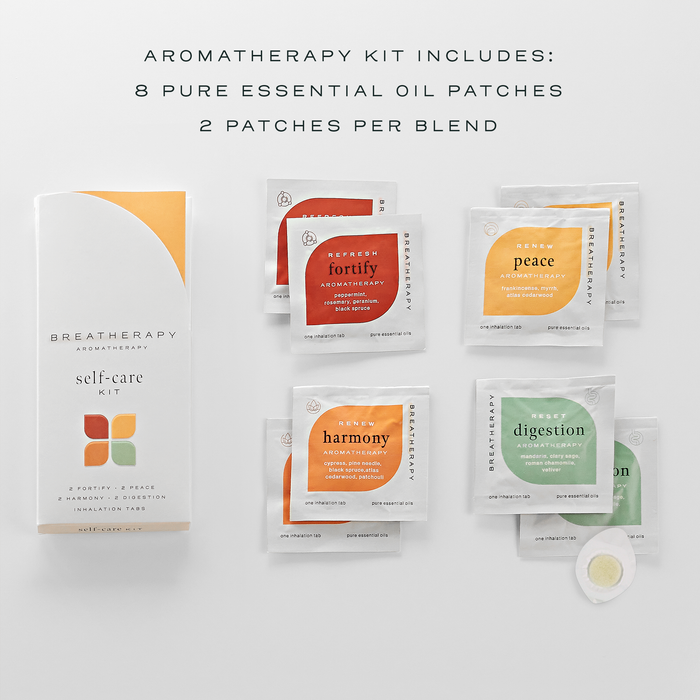 Self-Care Sampler Kit Aromatherapy Inhaler Patches