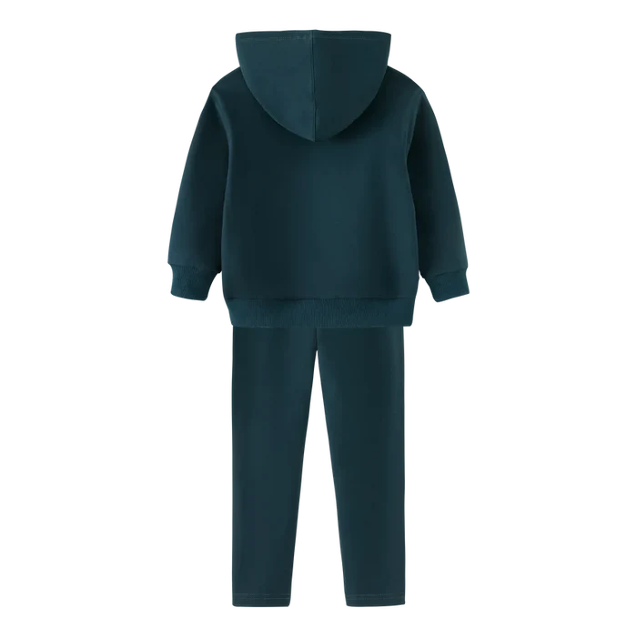 set outfit graphic tracksuit - teal