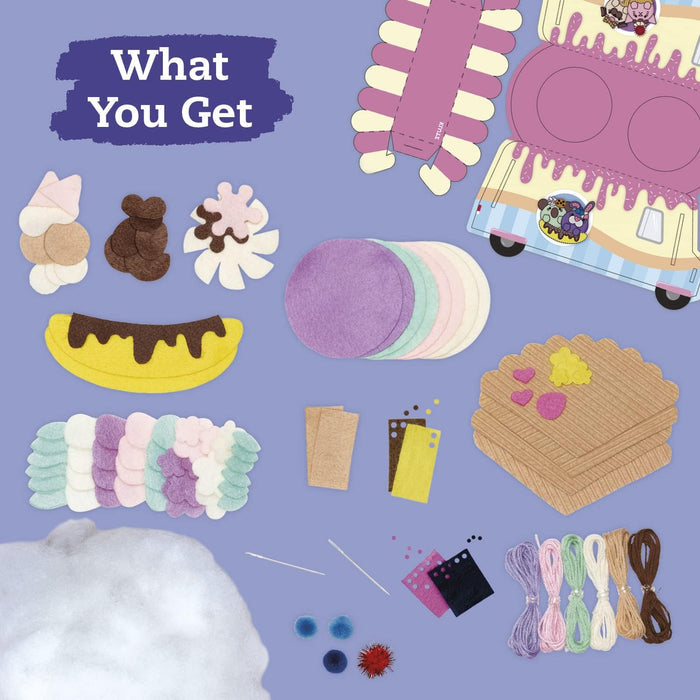 Sew your Own Ice Cream Animals