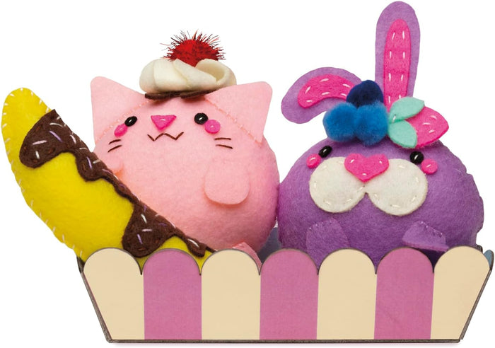 Sew your Own Ice Cream Animals