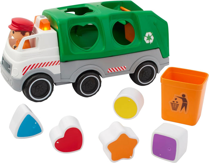 Shape Sorting Recycling Truck