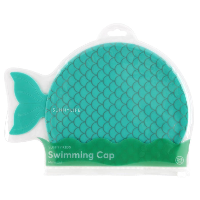 Shaped Swimming Cap, Mermaid