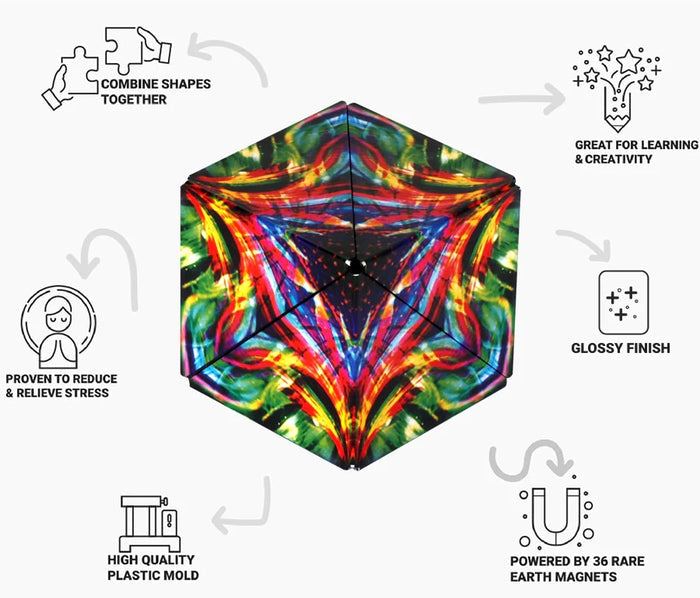 Shashibo Shape Shifting Magnetic Puzzle Cube
