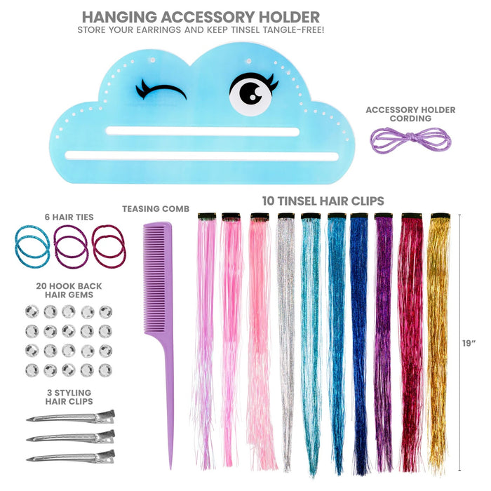 Shimmer & Style Tinsel Hair Styling Kit