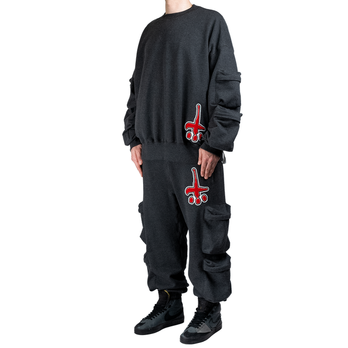 Side Pocket Crewneck