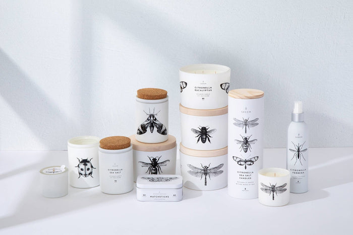 SKEEM | Citronella 3 - Wick Candle: Sea Salt - SKEEM - Living with Ivey
