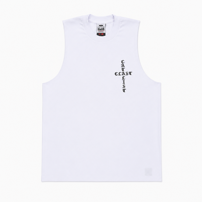 Sleeveless Tee 'BLACKLETTER'
