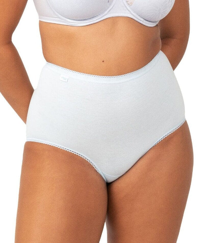Sloggi Maxi Brief 2 Pack - White Knickers