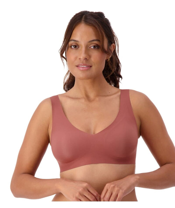 Sloggi ZERO Feel 2.0 Wire-free Bralette - Burnt Henna Bras