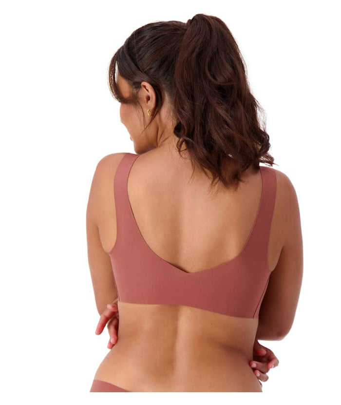 Sloggi ZERO Feel 2.0 Wire-free Bralette - Burnt Henna Bras