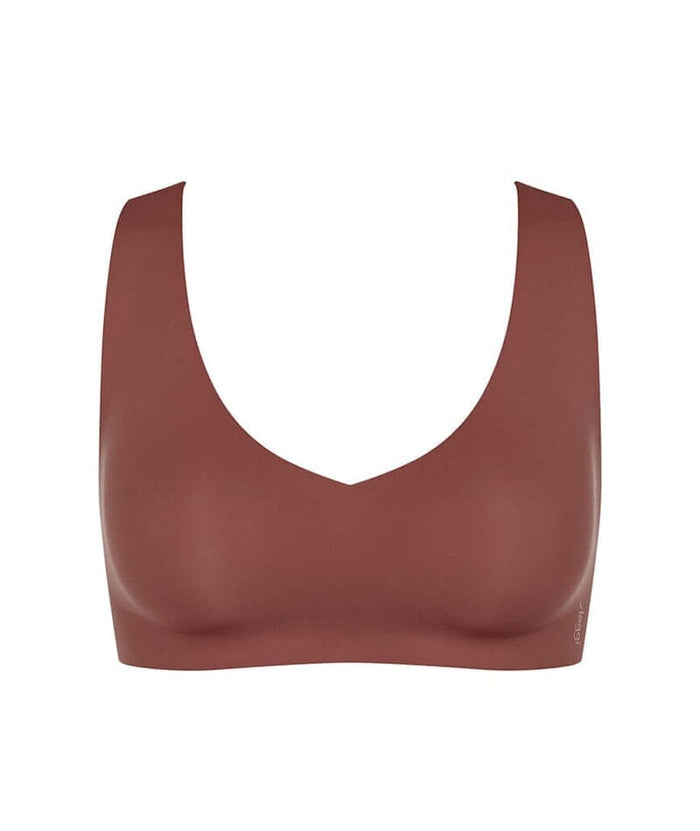 Sloggi ZERO Feel 2.0 Wire-free Bralette - Burnt Henna Bras