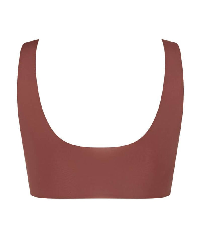 Sloggi ZERO Feel 2.0 Wire-free Top Bra - Burnt Henna Bras