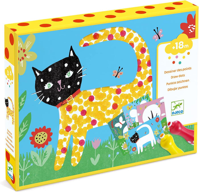 Small Dots Mess Free Painting Set