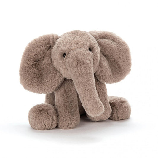 Smudge Elephant is a daydreamy soul who finds beauty in the smallest of things, which explains her favorite hobby: pebble arranging. From smooth beach ovals to speckled oddities, she loves curating tiny outdoor galleries, all lined up trunk-to-tail.

Her favorite stones? All souvenirs from Wanderlust Elly, her globe-trotting friend who sends back packets full of pebbles from every corner of the world (her postman, unsurprisingly, doesn’t share her passion).
