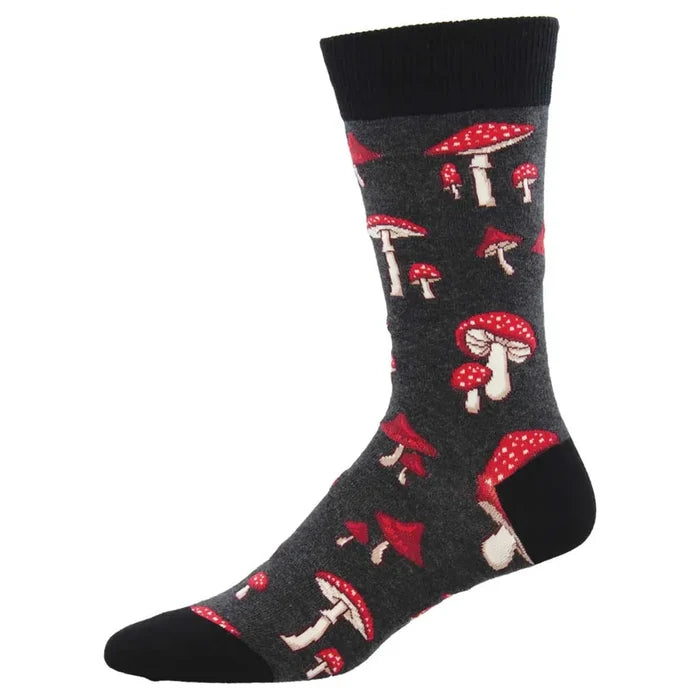 Socksmith Pretty Fly For A Fungi Men's Crew Sock