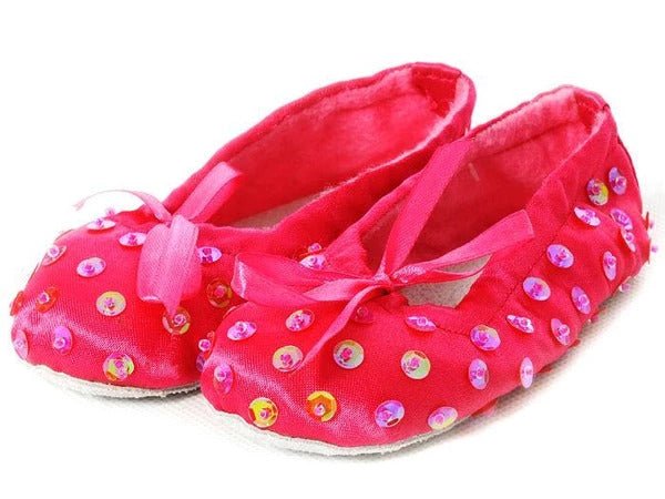 Soft Sequin Ballet Shoes - letsdressup.com.au - Girls Accessories