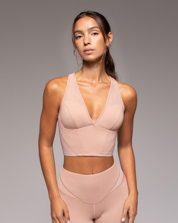 Solstice Bustier - Nude Pink