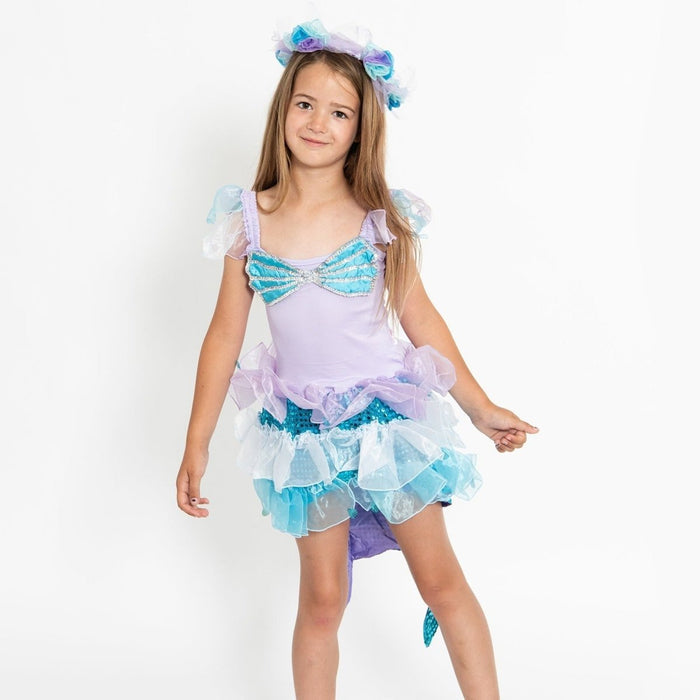 Sparkle Mermaid Dress - letsdressup.com.au - Girls Dress Ups