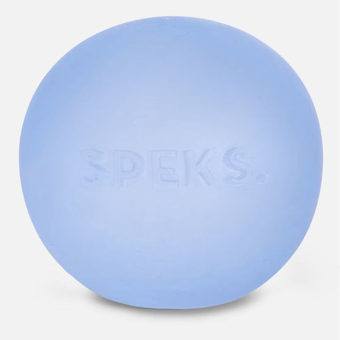 Blue Gump ball with 'SPEKS' branding on a white background