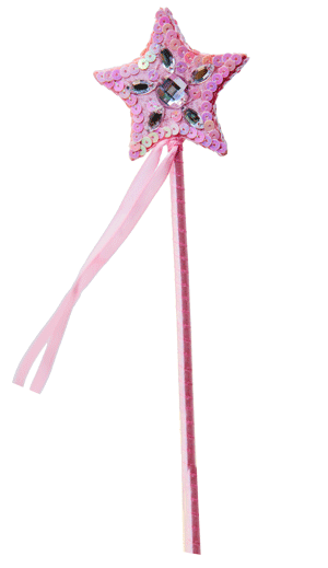 Spellbound Wand x 6 - letsdressup.com.au - Girls Accessories