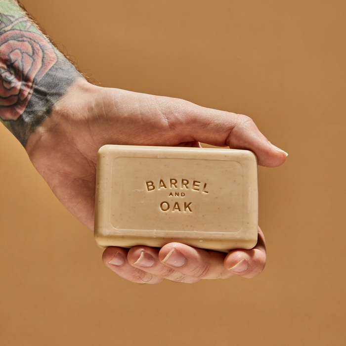 Spiced Sandalwood 6oz Exfoliating Soap Bar