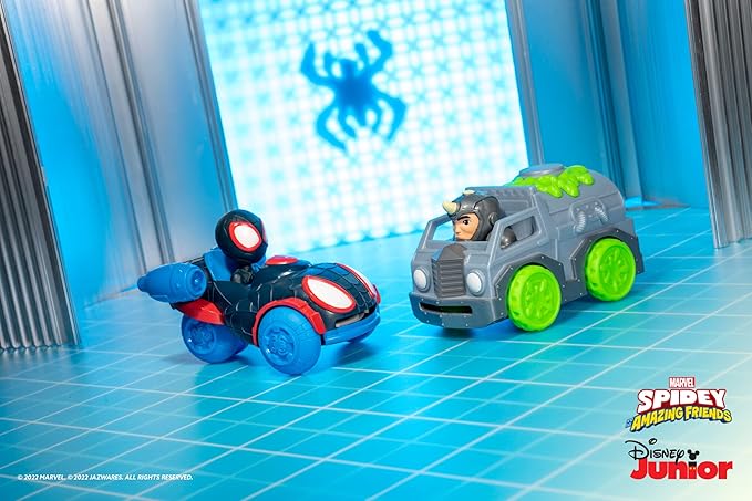 Spidey N Friends Miles + Rhino 2 Pack