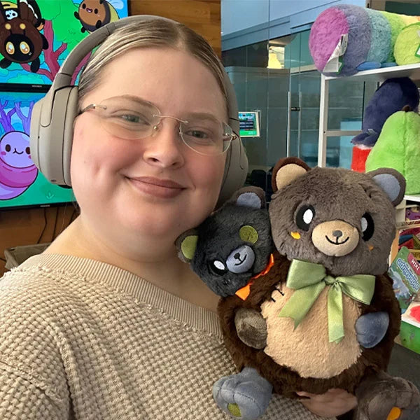 Squishable Mini Two-Headed Bear