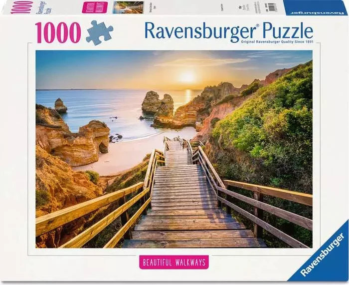 Stairway to Camilo Beach, Algarve 1000pc Puzzle