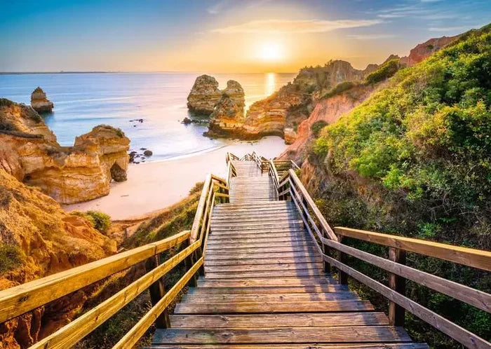 Stairway to Camilo Beach, Algarve 1000pc Puzzle