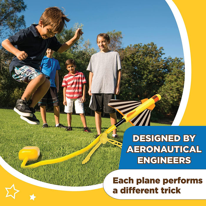 Stomp Rocket Stunt Planes