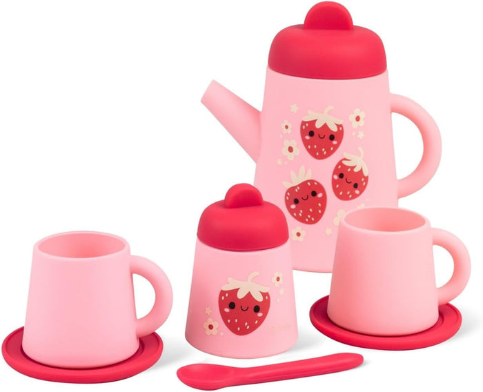 Strawberry Patch Silicone Tea Set