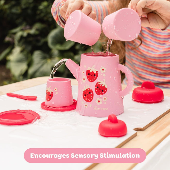 Strawberry Patch Silicone Tea Set