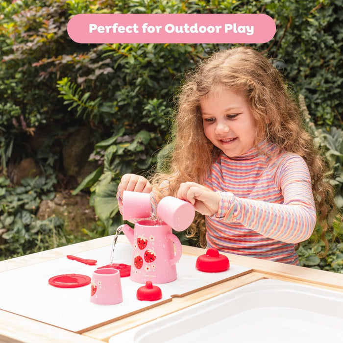 Strawberry Patch Silicone Tea Set