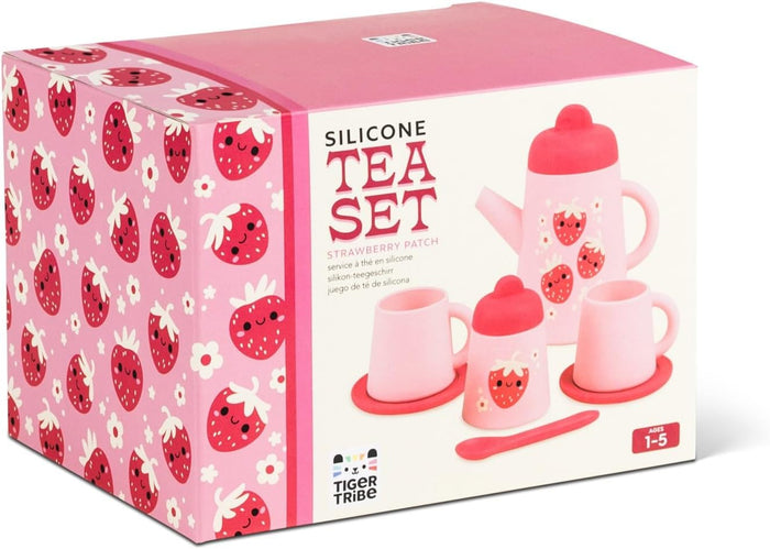 Strawberry Patch Silicone Tea Set