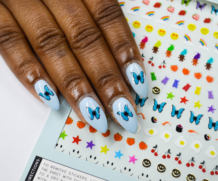 Sunny Side Up Nail Art Stickers - Sunny Side Up