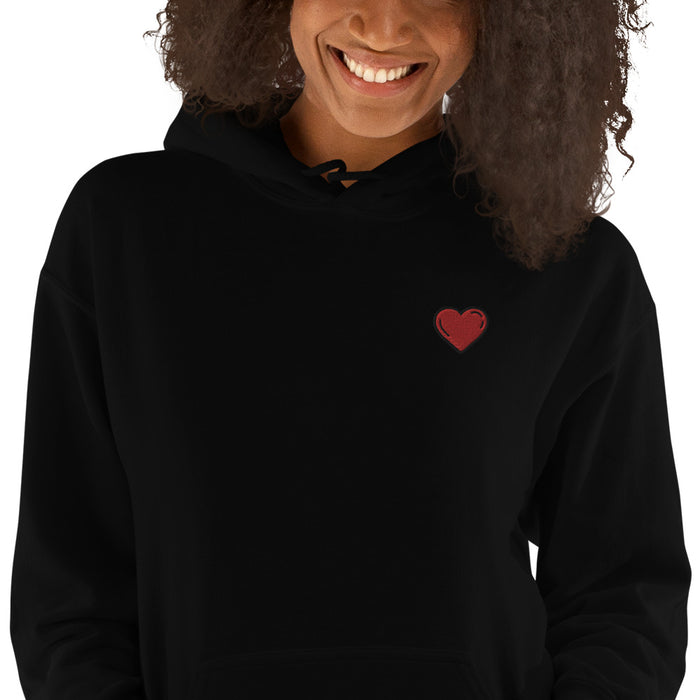 Sweethearts Couple Embroidered Unisex Hoodies