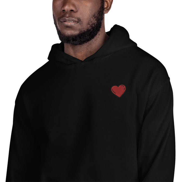 Sweethearts Couple Embroidered Unisex Hoodies