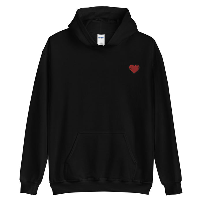 Sweethearts Couple Embroidered Unisex Hoodies